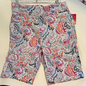 Kim Rogers Vibrant Paisley Women's Shorts
